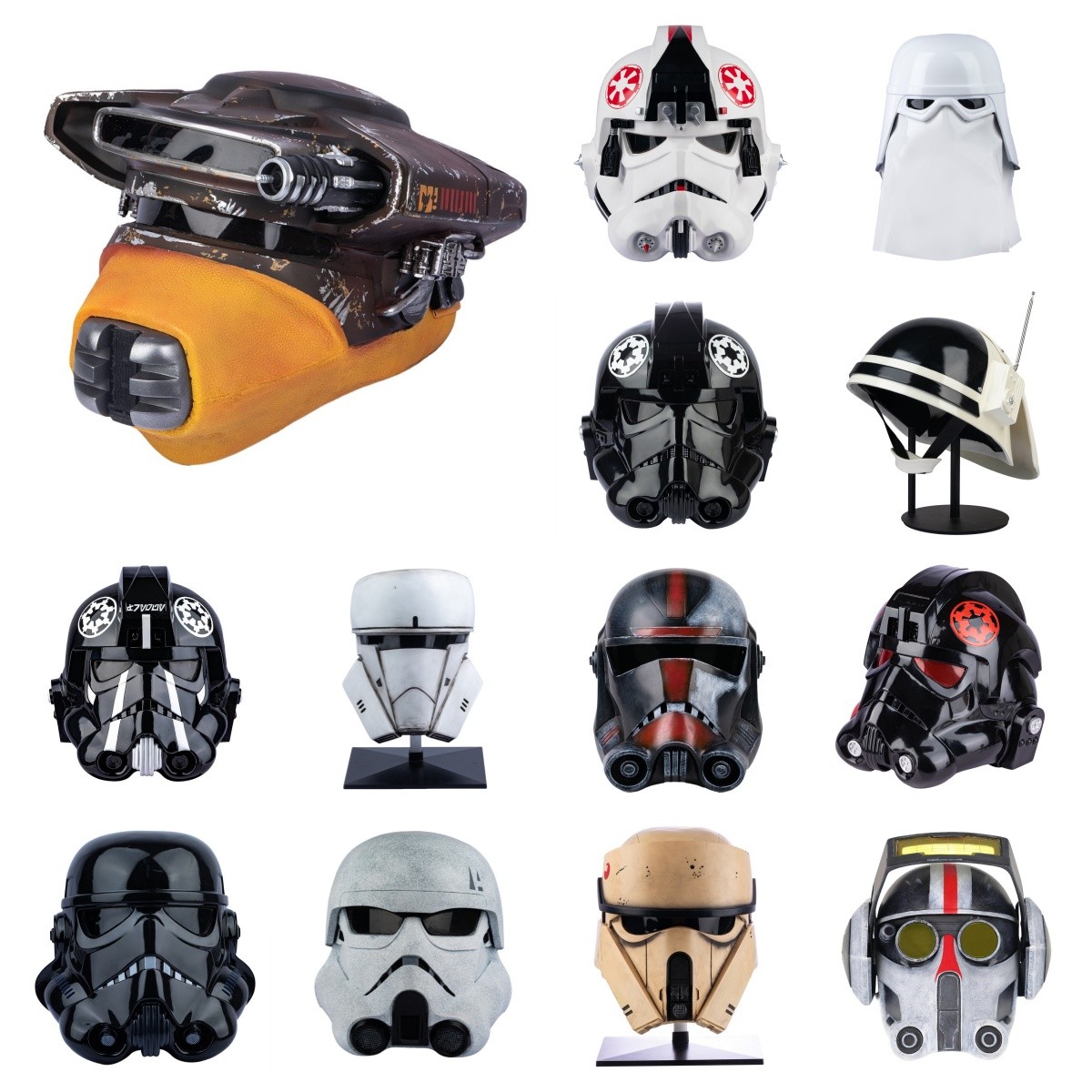 Casco de Star Wars Cosplay utilería resina réplica para adulto Halloween disfraz de disfraces