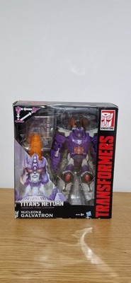 Transformers Galvatron & Nucleon Generations Titans Return Voyager Hasbro 