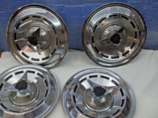 Set Of 4-1961-1963 Dodge Polara 14 Inch Spinner Hubcaps 2266833 Set Of 4-1961-1963 Dodge Polara 14 Inch Spinner Hubcaps 2266833