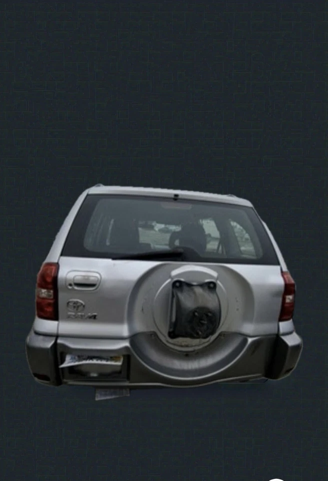 Toyota Rav4 2001-2005 titanio metálico-1D4 puerta trasera de carga Foto 4 de 4