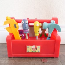 Disney Handy Manny Singing  Dancing Tool Box RARE 2007 Complete  Tested WORKS