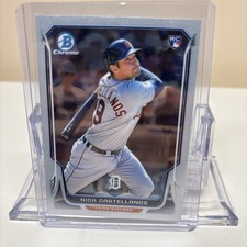 2014 Bowman Chrome #2 Nick Castellanos Rookie RC Card Tigers Phillies. rookie card picture