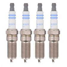 4 pc Bosch Double Iridium Spark Plugs for 2020-2021 Ford Explorer 2.3L L4 oq
