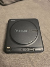 Sony Discman D-20 Portable CD Player. Working Order.  Free Postage 