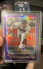 2022 Topps Chrome Update Series - Royce Lewis #USC143 Purple Refractor (RC)