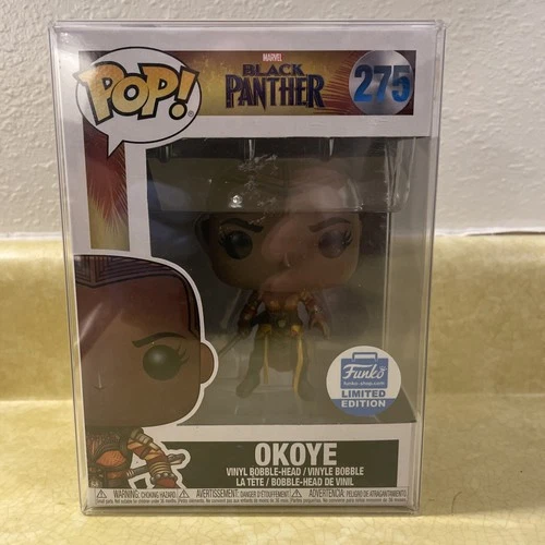 Funko! Marvel’s Black Panther-Okoye (Funko Limited Edition) #275 In Protector!