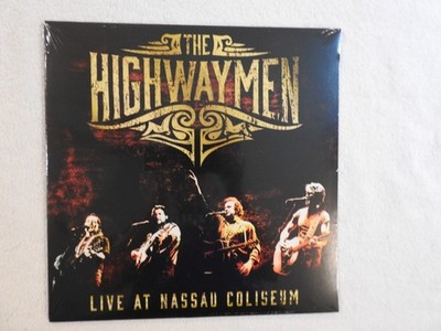 The Highwaymen  ''Live At Nassau Coliseum'' BRAND NEW 2016 CLEAR Vinyl LP! SEALED!
