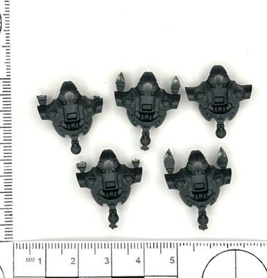 Warhammer 40K Necron Immortals/Deathmarks 5x Deathmark Backs (BITS)