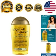 Extra Strength Hydrating Argan Oil Treatment - 3.3 Fl Oz for Frizz Control