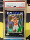 2024 Panini Donruss Optic - Rated Rookie Bo Nix #209 Purple Shock Prizm RC PSA 8