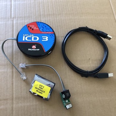 Microchip MPlab ICD 3 In-Circuit Debugger Assy # 10-00421-R4 open