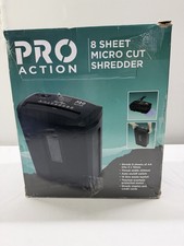 ProAction 8 Sheet 15 Litre Micro Cut Shredder