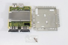 Nintendo GameCube OEM DOL-001 Motherboard W/ Bottom Plate No Port 2 Heatsink US