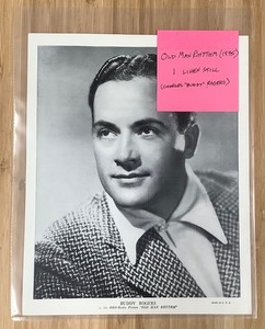 1 Old Man Rhythm (1935) original linen paper publicity still Chas "Buddy" Rogers