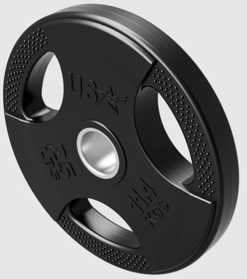 #ad TROY USA SPORTS 25 LB 2 PAIRS RUBBER OLYMPIC PLATES CONFIRM FACTORY REBATE * $199.95