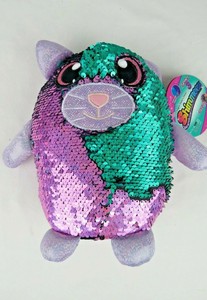 reversible sequin stuffed animal