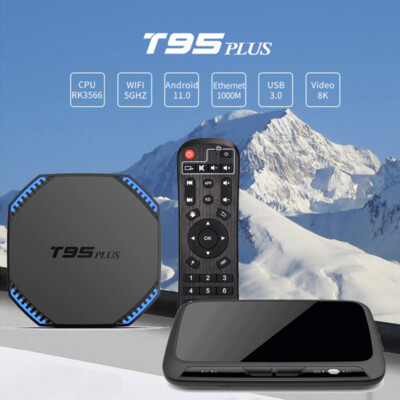HDR T95 Plus 32GB/4GB RAM Dual WiFi 5G Android 11 TV Box+H18+ Touchpad Keyboard