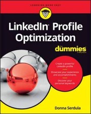 LinkedIn Profile Optimization For Dummies - Paperback - VERY GOOD
