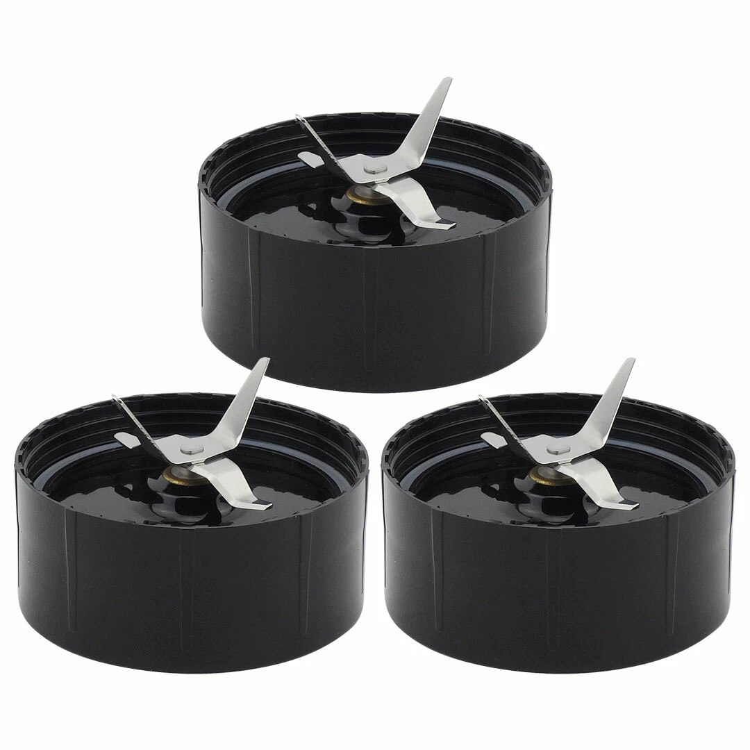 3 Pack Cross Blade Replacement Part Compatible with Magic Bullet MB1001 250W
Opens in a new window o