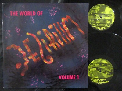 THE WORLD OF DELIRIUM Volume 1 / 2 LP Set Germany 1994 DELIRIUM DEL.LP01
