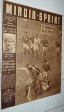 MIROIR SPRINT 28-02 1955 #455 RUGBY ENGLAND-FRANCE FOOTBALL REIMS CYCLISME BOBET
