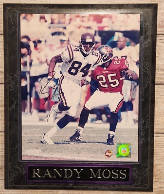 Randy Moss Signed Autographed 8x10 Photo Minnesota Vikings NFL