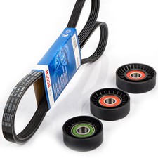 BOSCH 5PK1720 Keilrippenriemen + Rolle für A-Klasse W168 VANEO mit Klima