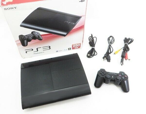 PlayStation 3 250GB Charcoal Black (CECH-4000B) PS3 SONY Console only