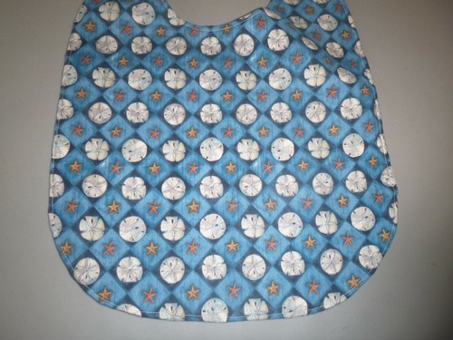 Protector de babero/ropa para adultos de doble grosor con respaldo de diamante acolchado - Imagen 6 de 6