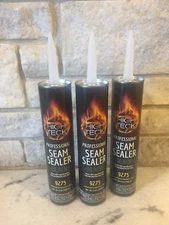 3 Tubes Black Seam Sealer Auto Body Professional grade
