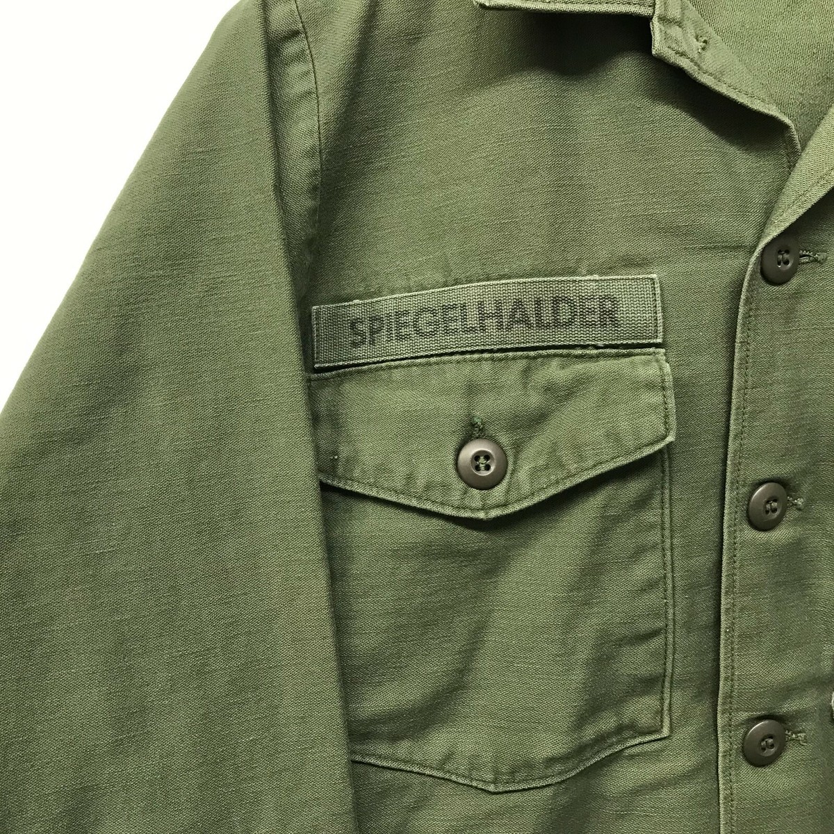 usarmy og107 グッドコンディション Vintage OG107 / Fatigue Shirt, Size 14 1/2