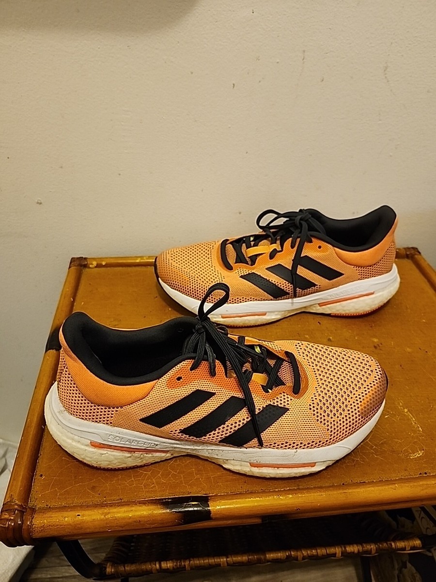 Adidas Solar Glide 5 Orange Running Shoes Sneakers GX5470  display picture 1