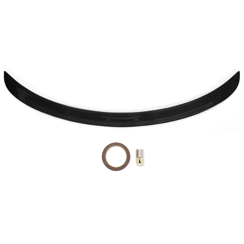 Rear Trunk Spoiler Wing For 2017-2023 2019 Tesla Model 3 Carbon Fiber Look Foto 2 de 4