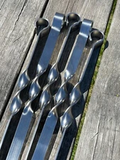 5 Pcs WIDTH 3/4" Heavy-duty Stainless Lula Kebab Skewers  / 26"