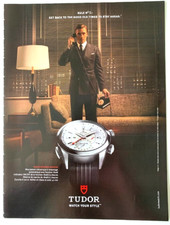 MODE FASHION PUB ADVERTISING MONTRE TUDOR 'WATCH YOUR STYLE' X MAD MEN 1 PAGE