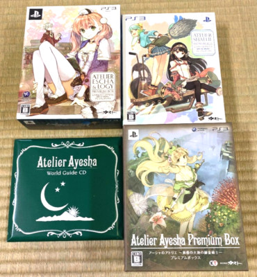 PS3 Game Atelier Series Ayesha Escha & Logy Shallie etc. Premium Box 3Set JP F/S