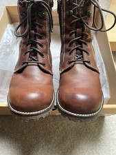 CAMEL ACTIVE WOMENS BOOTS USED SIZE 6 BROWN, LOVELY COZY LINING