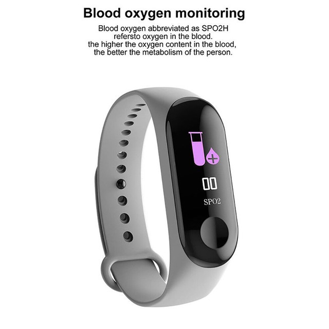 Heart Rate Blood Pressure Calorie Monitor Sports Fitness Tracker Smart Watch M3s | eBay