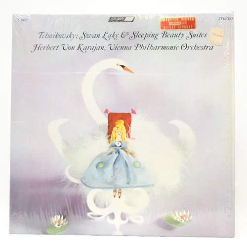 Herbert Von Karajan Swan Lake LP Vinyl Album Record 1965 London CS 6452