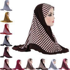 12pcs Amira Muslim Women Turban Hijab Ready to Head Scarf Wrap Full Cover Shawl