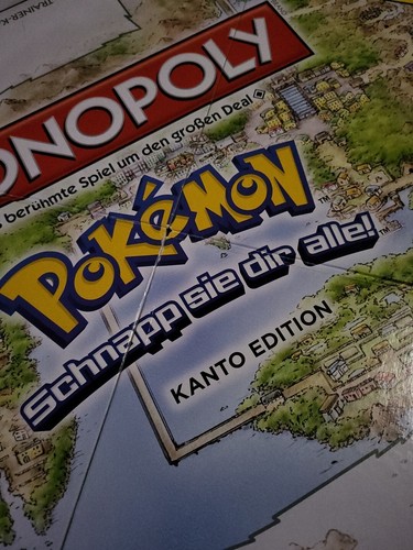 Monopoly Pokemon Kanto Edition Deutsch Gesellschaftsspiel Komplett - Bild 2 von 22
