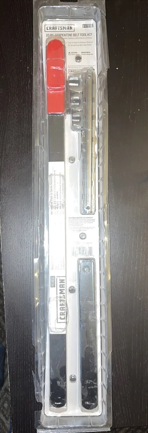 Craftsman Serpentine Belt Service Kit 10 piece SET New! 41831 eBay