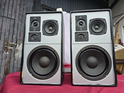 Guter Paar Planet HiFi- Lautsprecher PL 804,  4-8 , 60/90W, 3Wege, GERMANY 