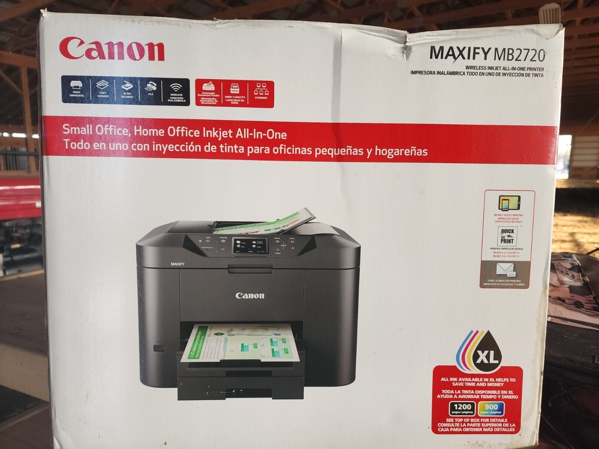 Canon MAXIFY MB2720 Standard Inkjet Printer 13803266047|