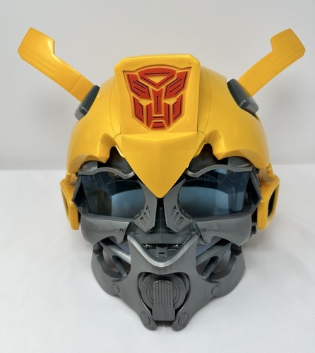 Transformers 2008 Bumblebee Talking Helmet Hasbro Voice Mask Works Great Rare