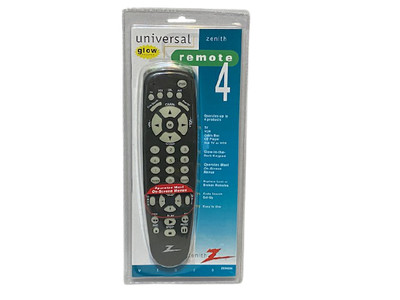 zenith universal remote control instructions