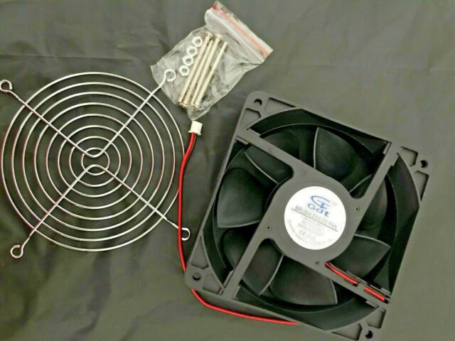 Cooling Fan GDSTIME 12v120x38mm 4 5/8"x4 5/8"x1 1/2" Dc Brushless 2900 RPM