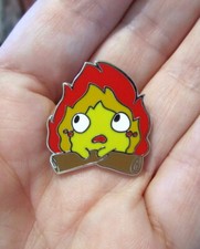 Calcifer Pin - Hard Enamel