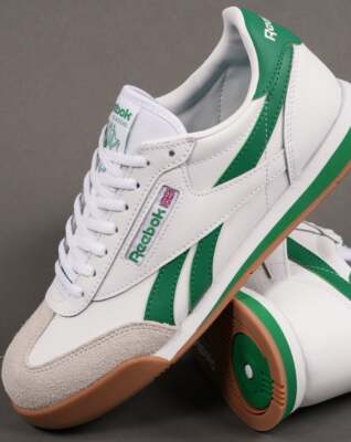 Reebok Campio XT Trainers White/Glen Green/Gum Vintage Soccer
