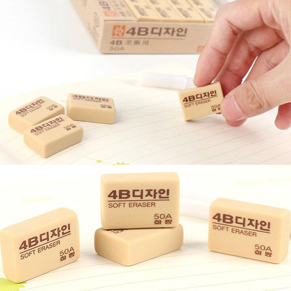 Rubber Pencil Eraser For Art Drawing Writing Office Nursery-School GREAT
